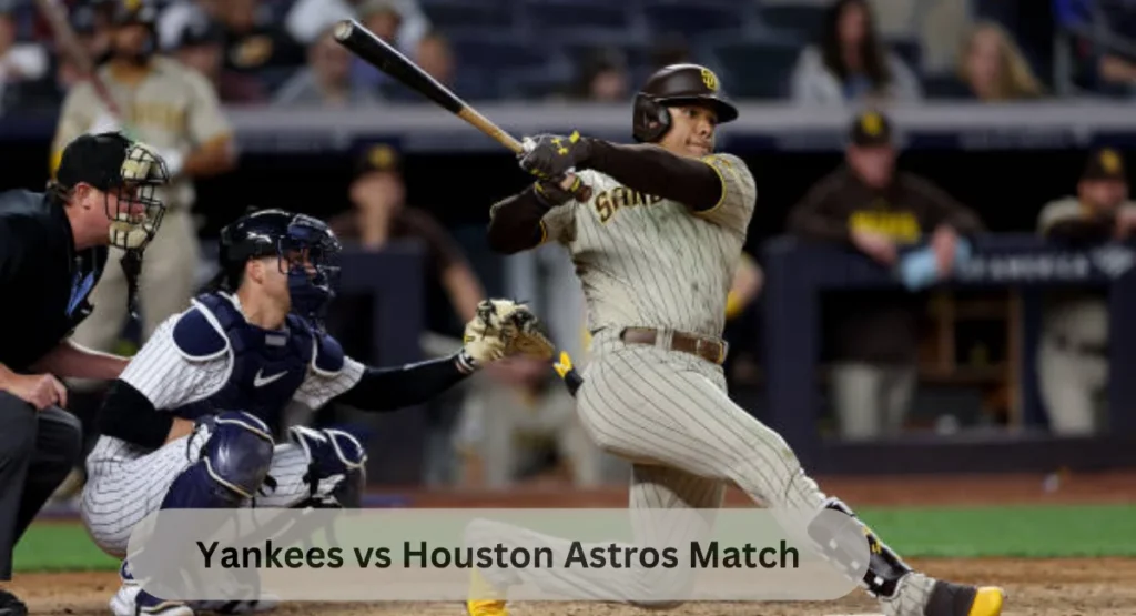 this image shown in Yankees vs Houston Astros Match Player