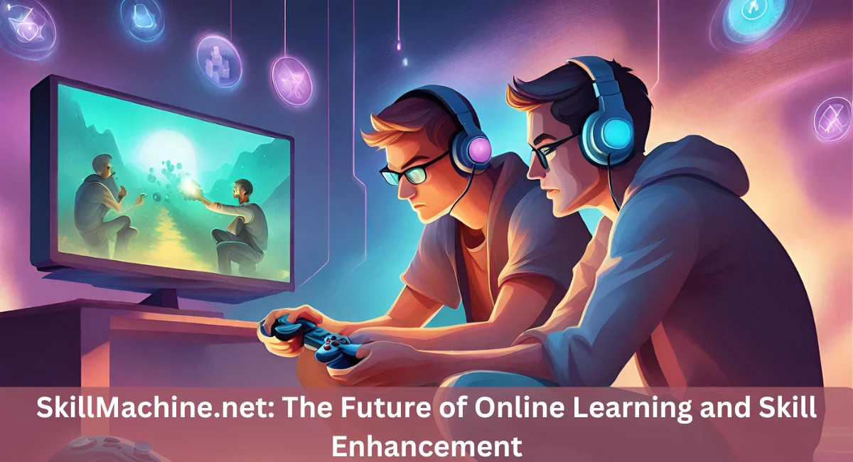 this image shown in SkillMachine.net: The Future of Online Learning and Skill Enhancement