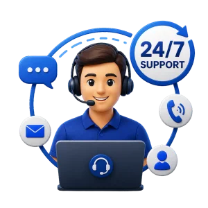 24/7 Customer Support